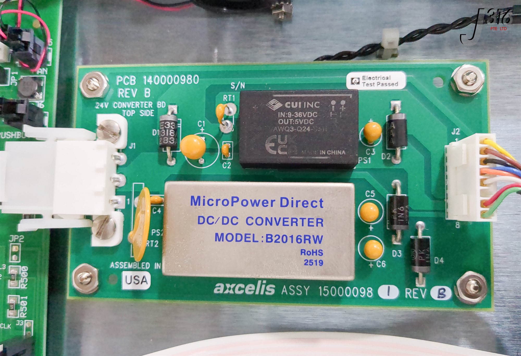 12さん 41171 AXCELIS CORE PROG PROCESS MOD IOC 2 MODULE W/ JACKSCREW